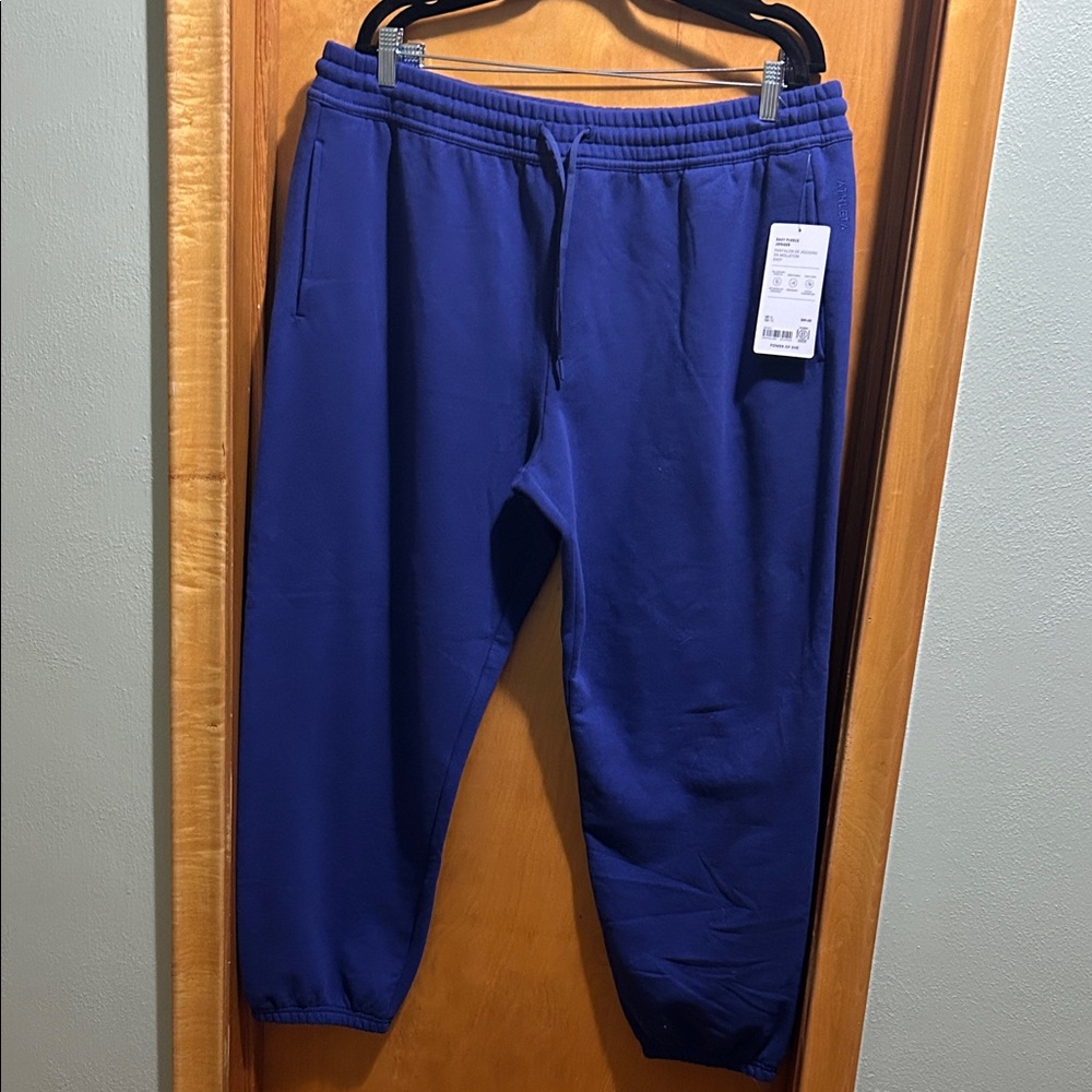 Athleta Deep Blue Track Joggers